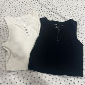 Aeropostale ribbed tanks. Small and x-small